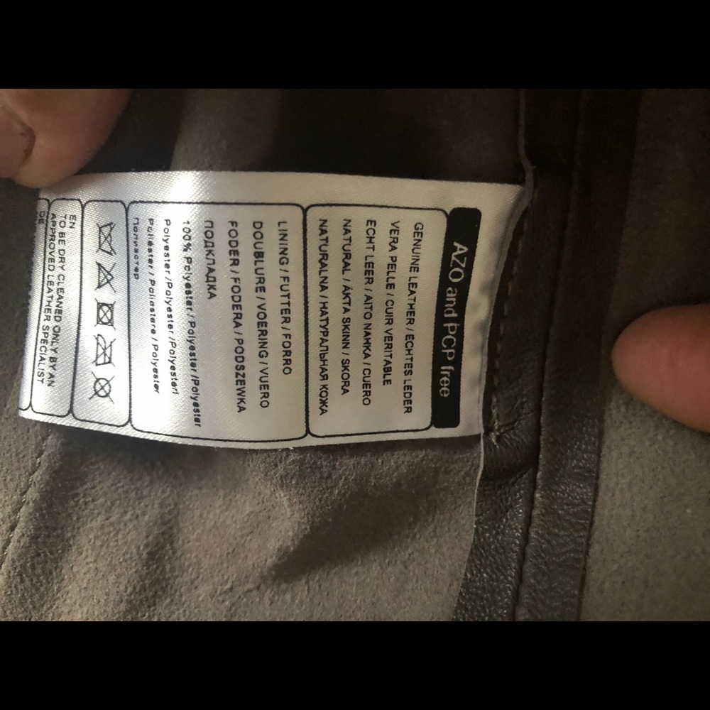 Light spring jacket in dark olive colour BRN no tags - Picture 5 of 9